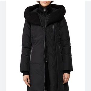 Mackage bridge knit down coat